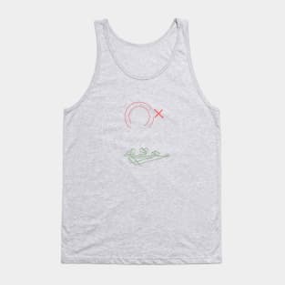 Lamb of God symbol illustration Tank Top